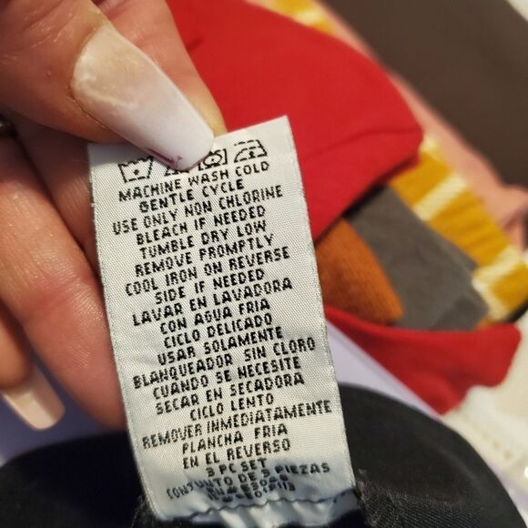 Black dress pants trousers back zippper with wide bottoms size 6 - Picture 5 of 5